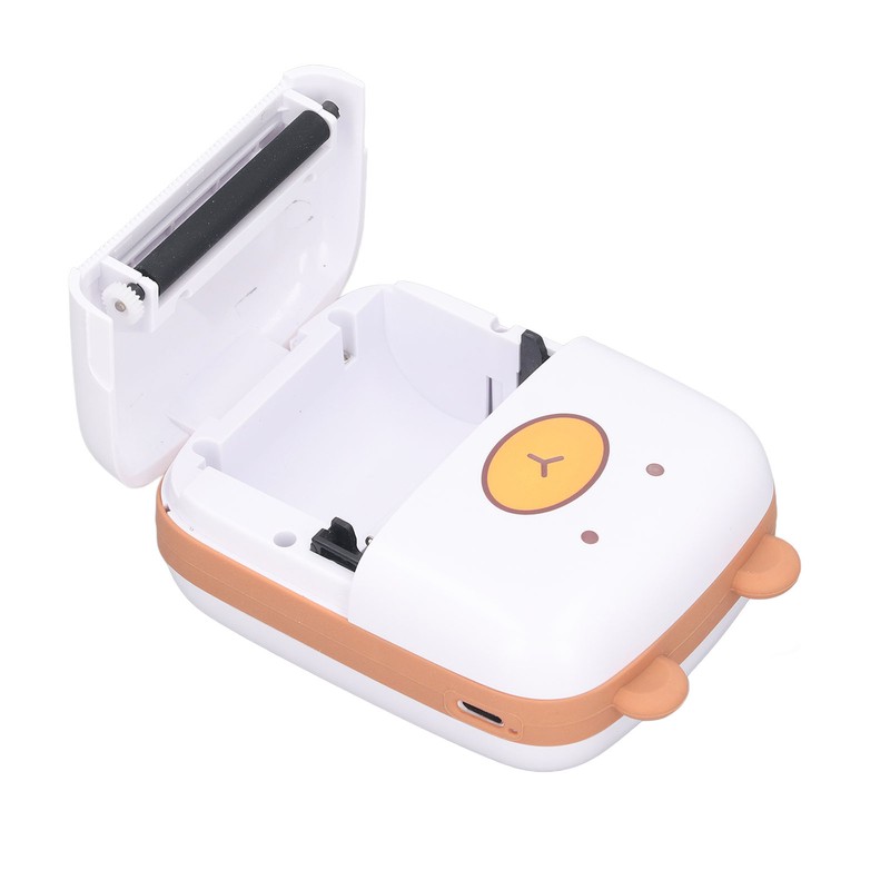 Portable Thermal Printer with 5 Roll Paper Bluetooth Portable Pocket
