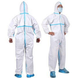 Body Protective Clothing Disposable Coveralls One-Piece
