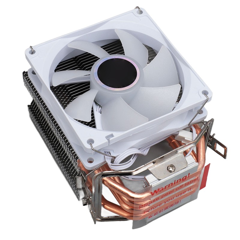 CPU Air Cooler 3.5in 4 Heat Pipes 3pin 12VDC 48CFM
