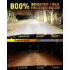 Fahren H11/H9/H8 LED Light Bulbs 120W 30000 Lumens 6500K Cool