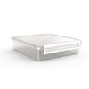 Plano PLA1313 Single Cubby Cube | Clear Storage Bin with