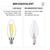 Raheem E14 LED Bulb, Dimmable, 110v 300 Lumens 5000k 40w