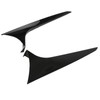 Pair Rear Window Splitter Spoiler Side Wing Cover for 3
