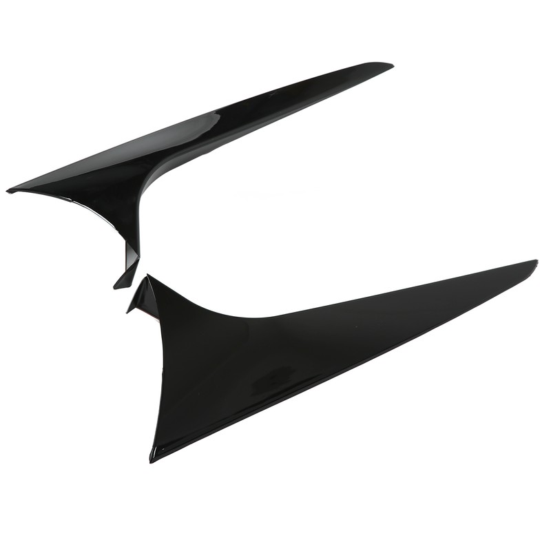 Pair Rear Window Splitter Spoiler Side Wing Cover for 3