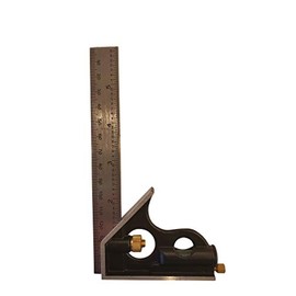EZ Travel Collection 6 Inch Combination Square Machining Tool Graduated Scaler Leveler