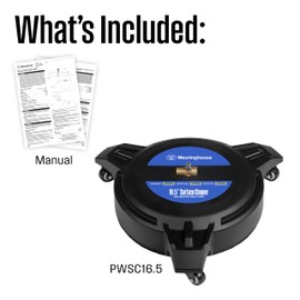 Westinghouse Universal 16.5" Pressure Washer Plastic Surface Cleaner Attachment - 3400 Max PSI, 1/4” Connector - for Gas and Electric Pressure Washers