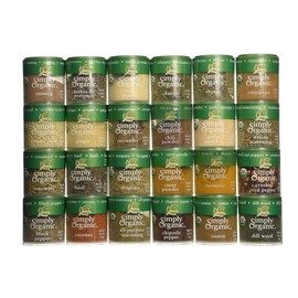Generic Simply Organic Ultimate Organic Spice Gift Set, 24 Spices