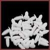 HEROFFIX 30Pcs White Plastic Rivets Splash Guard Fastener Push Type