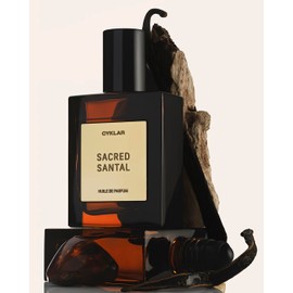 CYKLAR Perfume Oil Roll-on. Travel-Friendly Sacred Santal Fragrance with Bergamot, Amber, and Musk Notes. Long-Lasting Essential Oil Parfum for Women and Men. 0.5 Fl Oz Scented Rollerball Bottle