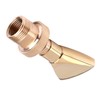 Water Fountain Nozzle Spray, 1/2" 3/4" Brass Narrow Fan Shaped