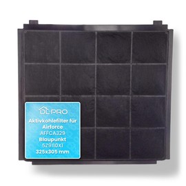 DL-pro Activated Carbon Filter 325 x 305 mm Suitable for Airforce AFFCA329 Suitable for Blaupunkt 5Z9110X1 Filter for Cooker Hood Extractor Hood