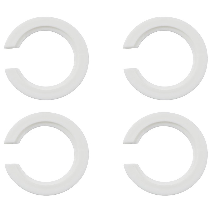 TAODAN 12PCS Lampshade Adaptor Ring E27 to E14 Flat 45x29MM