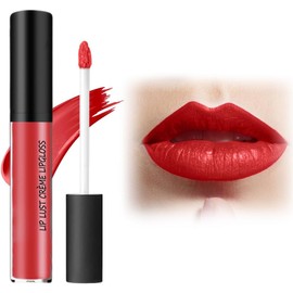 Brillo de Labios en Crema 12 Colores - Lips Staining Lip Oil, Labial Indeleble 24 Horas Waterproof, Tint Stain Peel Off, Lip Oil Stain, Tinta para Labios (10#)