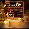 Buioata Son Gifts, Night Light-Gifts for Son, Son Christmas Gifts,