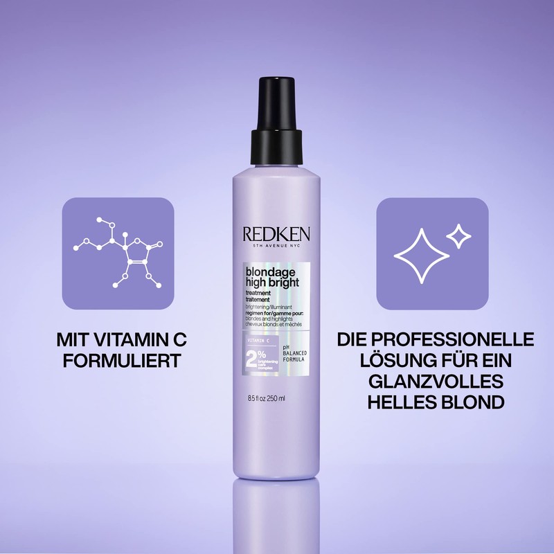 Redken Hair Mask for Blonde Hair, Brightening Effect, with Vitamin