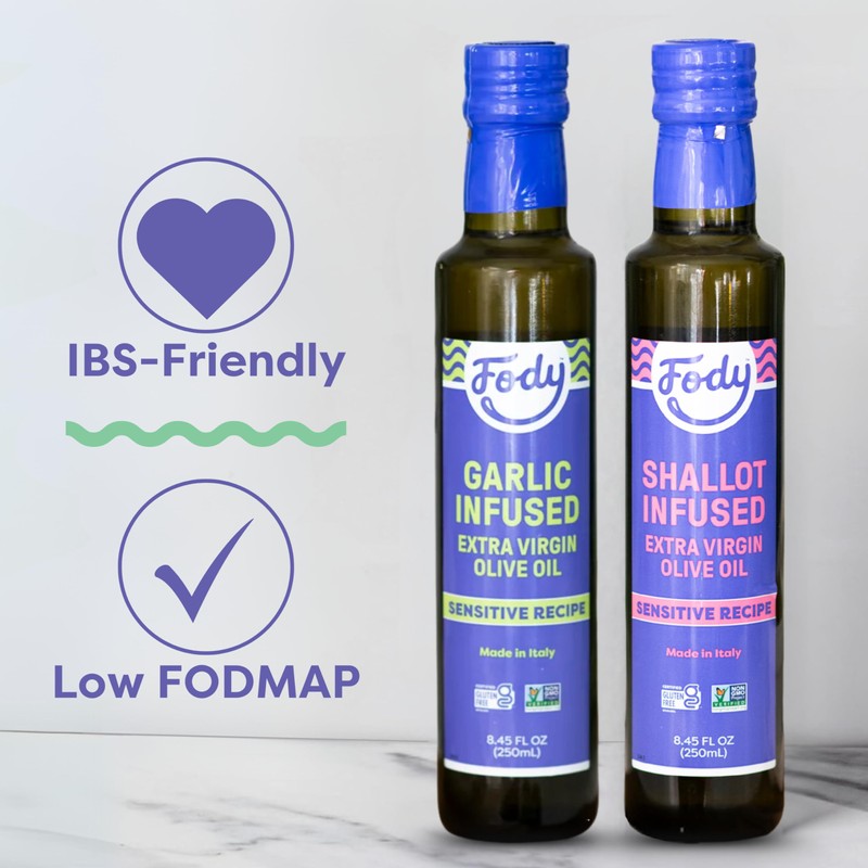 Fody Foods Shallot Infused Extra Virgin Olive Oil, 8.45 Oz,