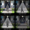 ORALUCE Motion Sensor Light Bulbs Indoor Outdoor 60 watt Equivalent,