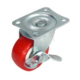 Amtech S5670 Swivel Castor Set 4 x 2” (50mm), Wheels for Moving Furniture with 140kg Loading Capacity, Non-Marking