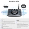Hands-Free Intercoms Wireless for Home Business, Wuloo Upgrade Two Way