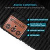 Bluetooth Beanie Hat with Light for Men, Rechargeable 4 Led