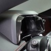 autopart2021 Carbon Fiber ABS Interior Dashboard Speedmeter Trim Frame For