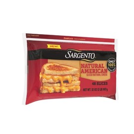 Sargento Natural American Cheese Slices, 2 lbs.