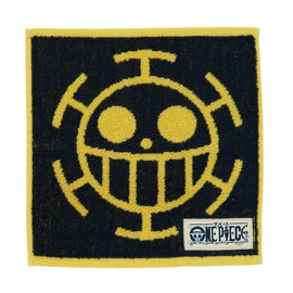 Marushin 6765010600 Mini Towel, One Piece Heart Pirates, 100% Cotton, Antibacterial and Odor Resistant, Hand Towel, Handkerchief, Present, Gift, Birthday