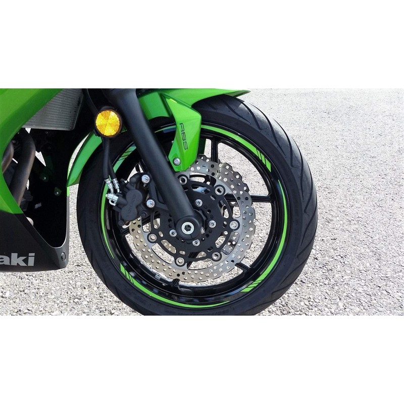 AxxL Motorcycle 17" Custom Rim Sticker for STD2 Models (Fluorescent