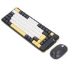 Keyboard and Mouse Combo 84 Keys QWERTY Layout USB Receiver