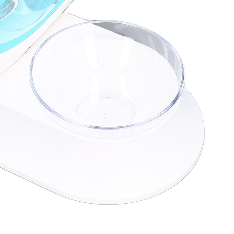 Pet Water Dispenser Food Feeder Cat Automatic Drinking Snail Shape
