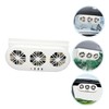 CHILDWEET Car Window Exhaust Fan USB Ventilation System for Cars