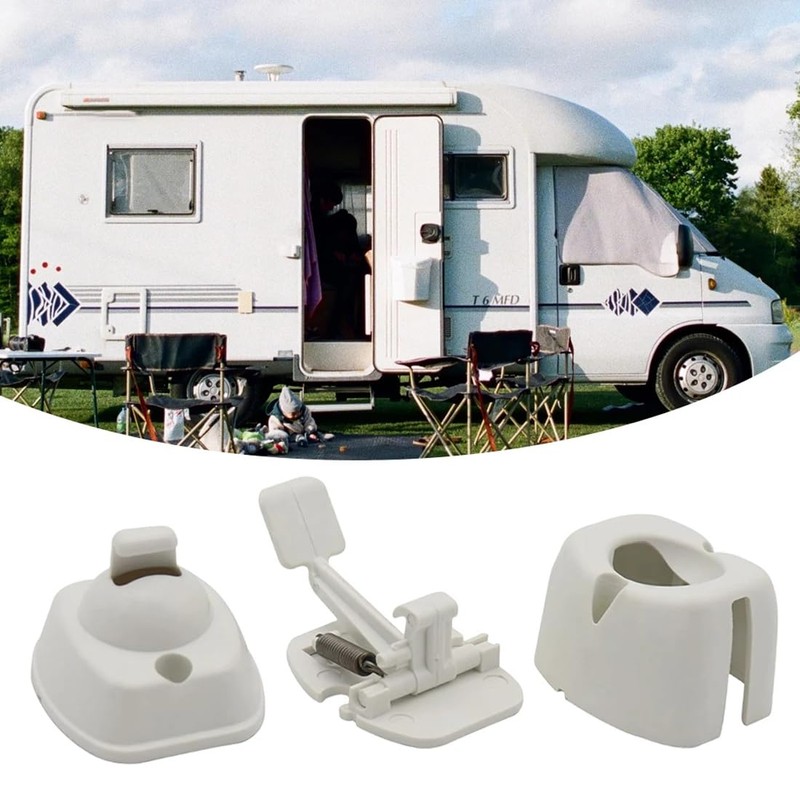 FiTspi Door Retainer Catch RV Door Holder Retainer Kit for