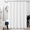 BTTN 84 Extra Long Shower Curtain - 72x84 Tufted Leaves
