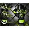 Keeperking Goalkeeper Gloves Children Youth Adults Football Gloves without Fingersave