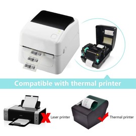 MELODYING MELODYING 800 Stück Etiketten Selbstklebend Haushaltsetiketten Klebeetiketten Tiefkühletiketten Aufkleber Weiß für Büro Küche Marmelade, 6 x 3 cm Rechteckig