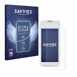 Savvies Pack of 18 Screen Protectors for Pax A920 Pro Screen Protector Ultra Transparent
