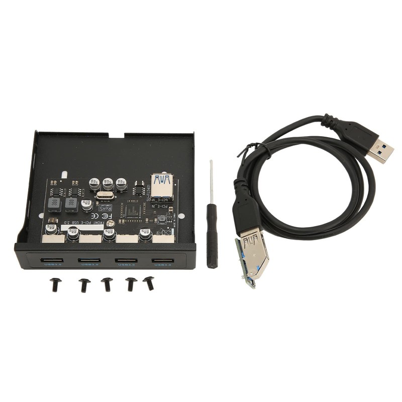 ciciglow PCIE to USB 3.0 PC Faceplate, 3.5 Inch PC