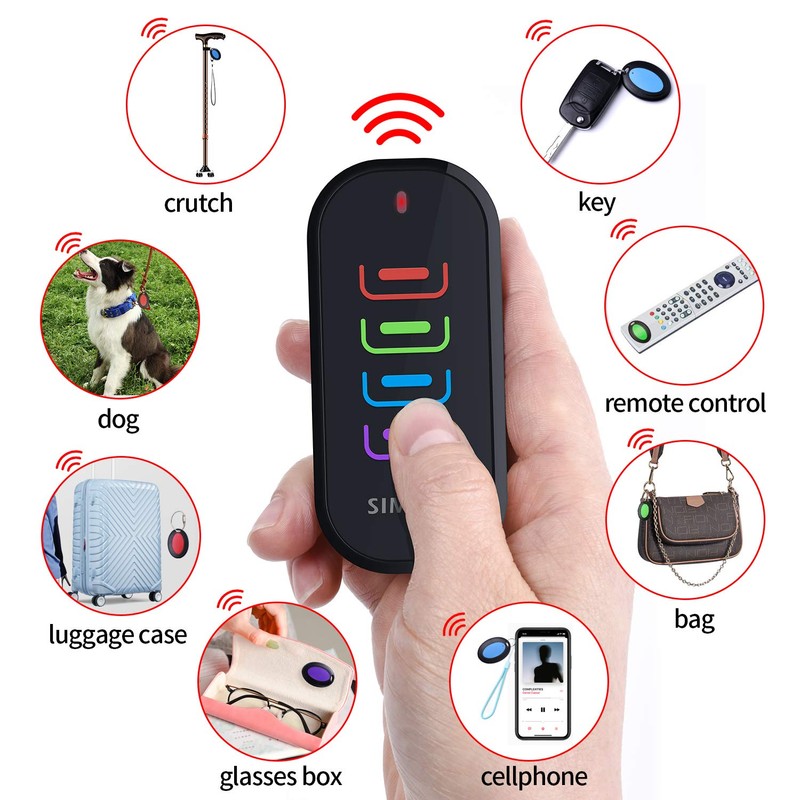 Key Finder with an Extra Transmitter & Up to 131ft