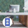 Royal Blue Duplex Outlet Covers Wall Plate Light Switch Cover