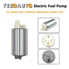 Yezoauto Fuel Pump for Kawasaki Vulcan 900 Classic Classic LT Custom 06-23/1700 Classic 09-13/1700 Nomad 09-13/1700 Vaquero Voyager 09-18 / S 15-18 / S ABS Cafe 2018 Repalces 49040-0022