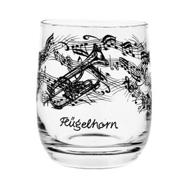 Glass Flugelhorn Beautiful Gift for Flugelhornists