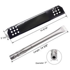 Adviace Replacement Parts for Grillmaster 720-0697 Grill Master 720-0697 7200697, Replacement 720-0697 Flame Tamers 720-0697 Burner Tubes 720-0697 Igniter