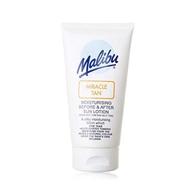Three Pack Malibu Miracle Tan Before And Aftersun Moisturising Sun Lotion 3x150ml