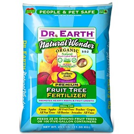 Dr. Earth Natural Wonder Fruit Tree Fertilizer 25 lb