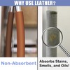 Metonsto Refrigerator Handle Covers, 5PCS Leather Kitchen Appliance Handle Covers,