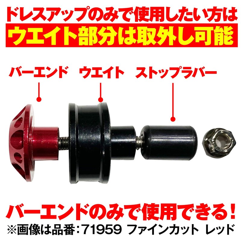 Daytona Bar End for Motorcycle