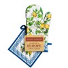 Maison d' Hermine Oven Mitt & Pot Holder 100% Cotton