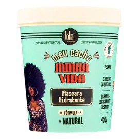 Mascarilla hidratante Meu Cacho Minha Vida de Lola Cosmetics, 450 g