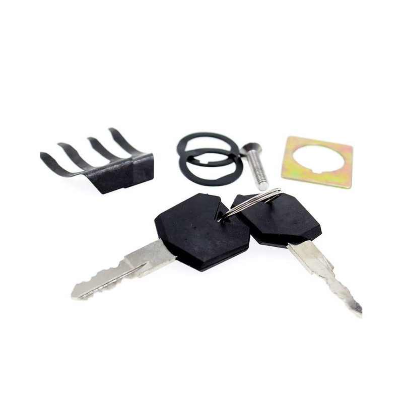 NBVLKH Motorcycle Electrical Ignition Switch Seat Key Lock Set for