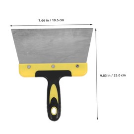 Parliky Metal Bird Poop Scraper Easy-Clean Bird Droppings Clean Scraper 25cm Length for Outdoor Use